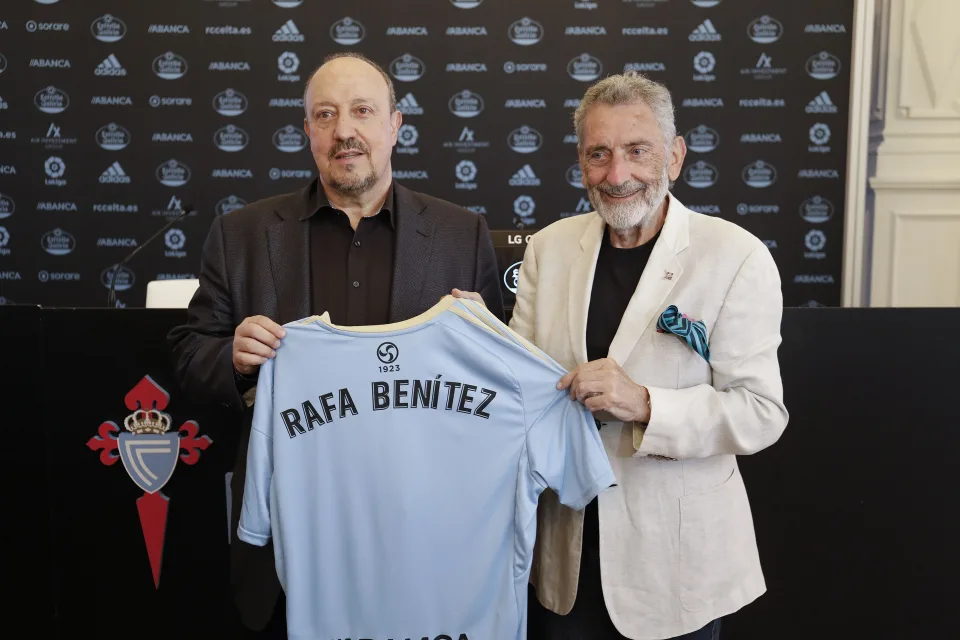 Rafa Benítez es la apuesta del Celta de Vigo