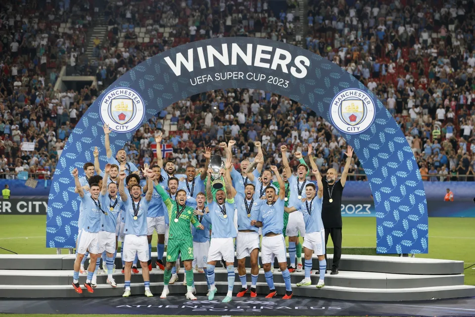 Manchester City campeón de la Supercopa de Europa