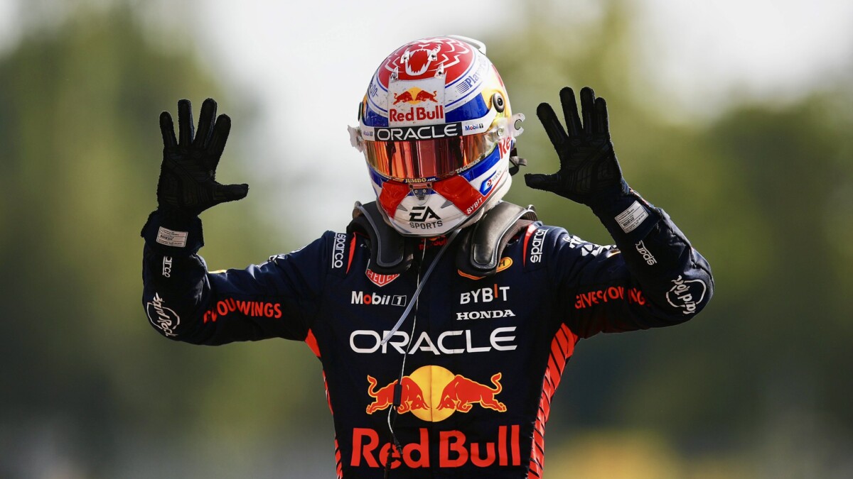 Verstappen supera el récord de Vettel
