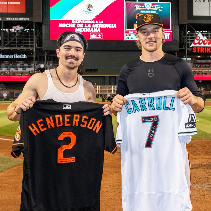 Corbin Carroll y Gunnar Henderson elegidos Novatos del Año en Grandes Ligas