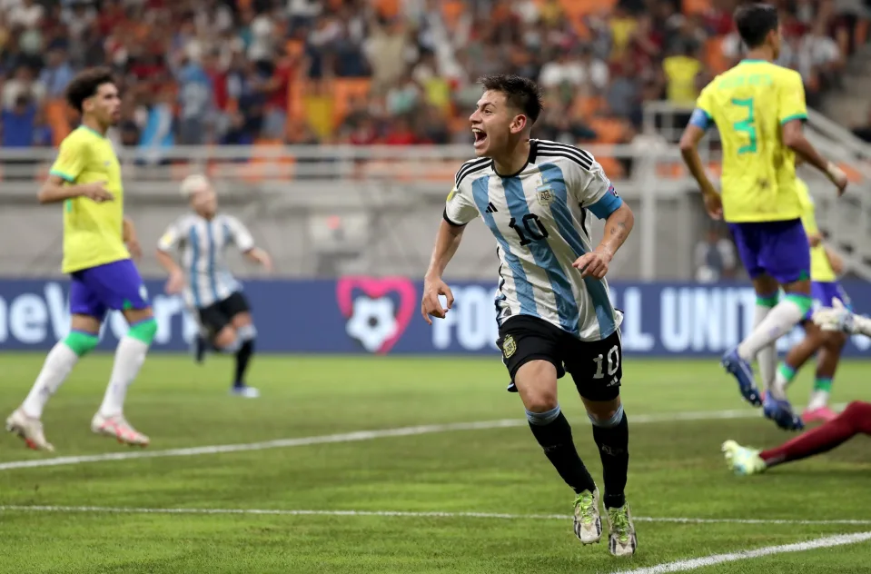 Argentina golea a Brasil y pasa a semis del mundial sub 17