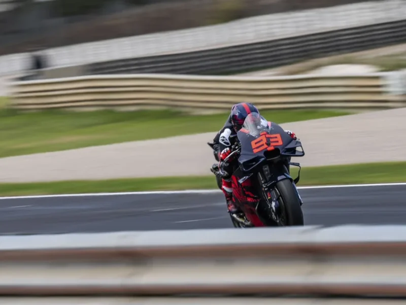 Marc Márquez recupera la sonrisa con Ducati