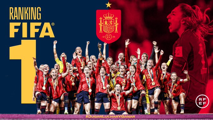 Reinas del fútbol: España desplaza a Suecia y se convierte en n.°1 en la clasificación FIFA