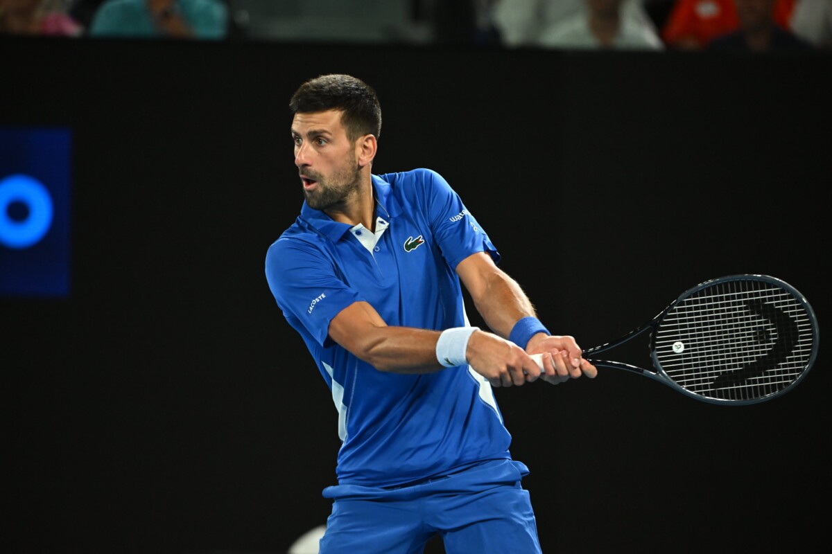 Djokovic deslumbra en el Abierto de Australia