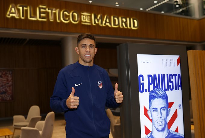 Atlético de Madrid refuerza su defensa con el fichaje de Gabriel Paulista