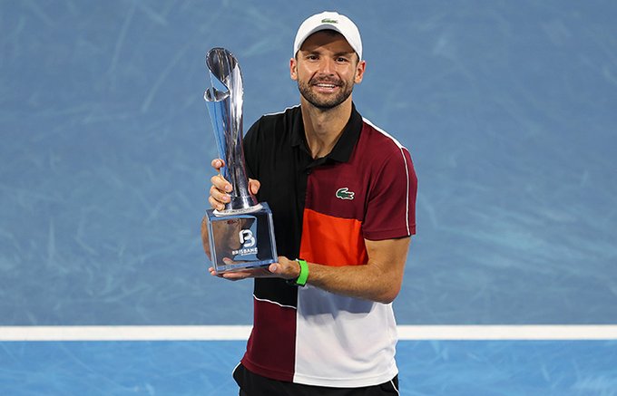 Grigor Dimitrov se corona en Brisbane con una victoria ante el favorito Holger Rune