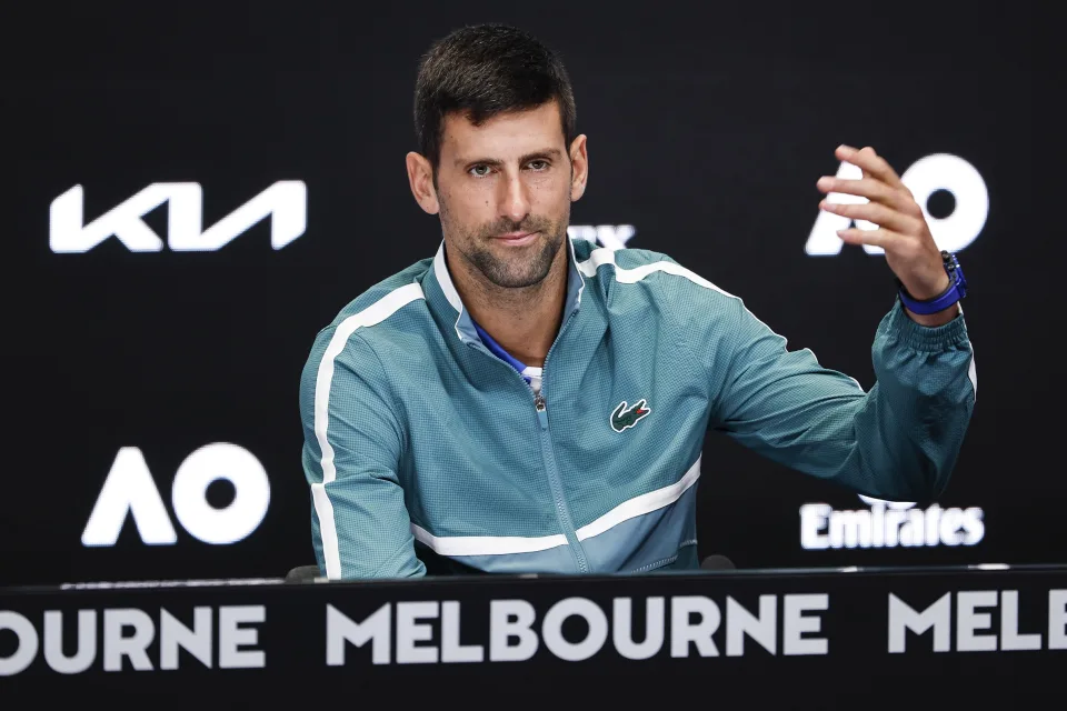 Djokovic confía en su recuperación para buscar otro título en el Abierto de Australia