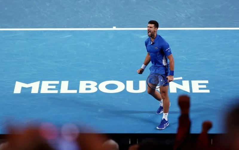 Djokovic supera otra batalla épica en el Abierto de Australia