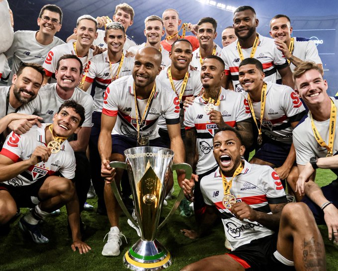 São Paulo se corona campeón de la Supercopa de Brasil