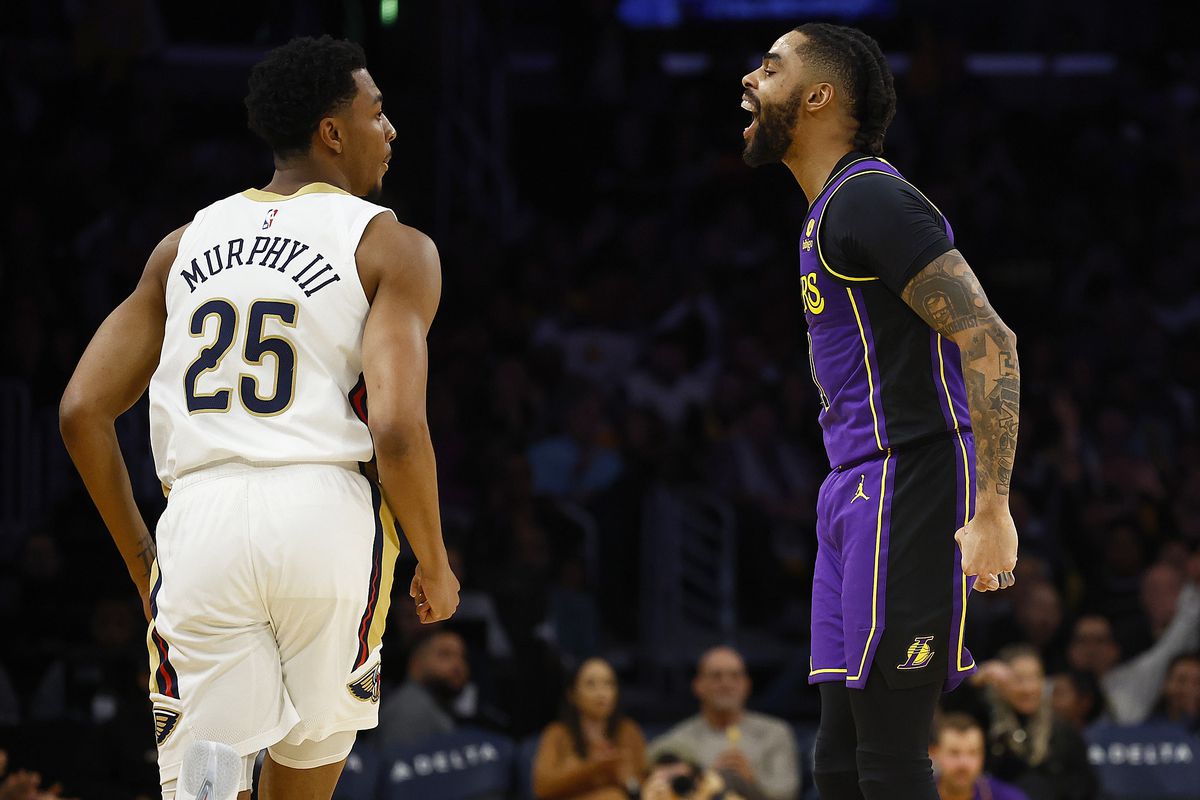Lakers frenan a los Pelicans