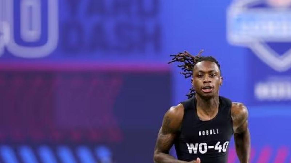 Xavier Worthy supera a Usain Bolt: Nuevo récord en el Scouting Combine de la NFL