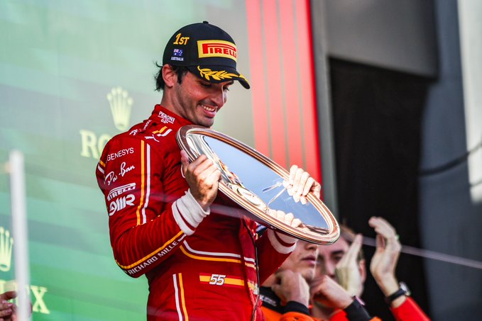 Carlos Sainz: De la cirugía al podio en el Gran Premio de Australia