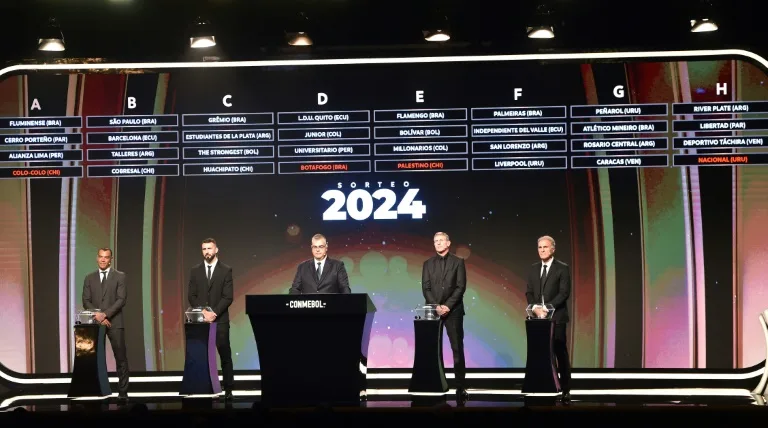 Copa Libertadores 2024: Clásicos continentales y grupos sin duelos nacionales