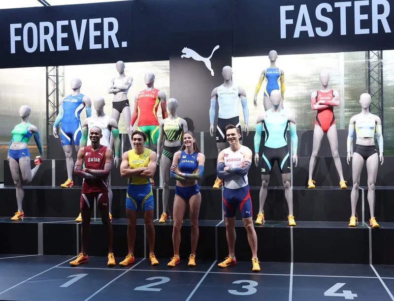 Puma refuerza su legado de velocidad con íconos olímpicos y una nueva campaña global