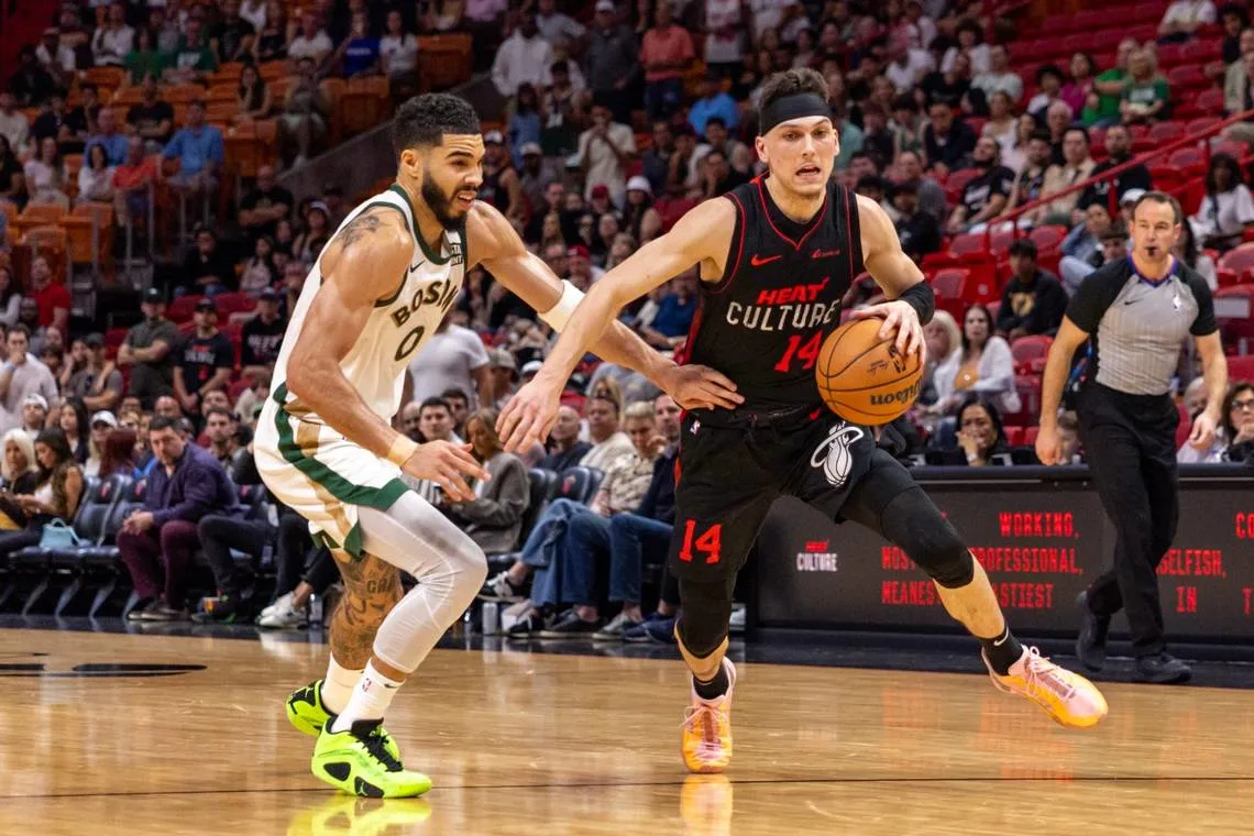 Heat y Celtics listos para un crucial juego 3 en Miami con la serie empatada