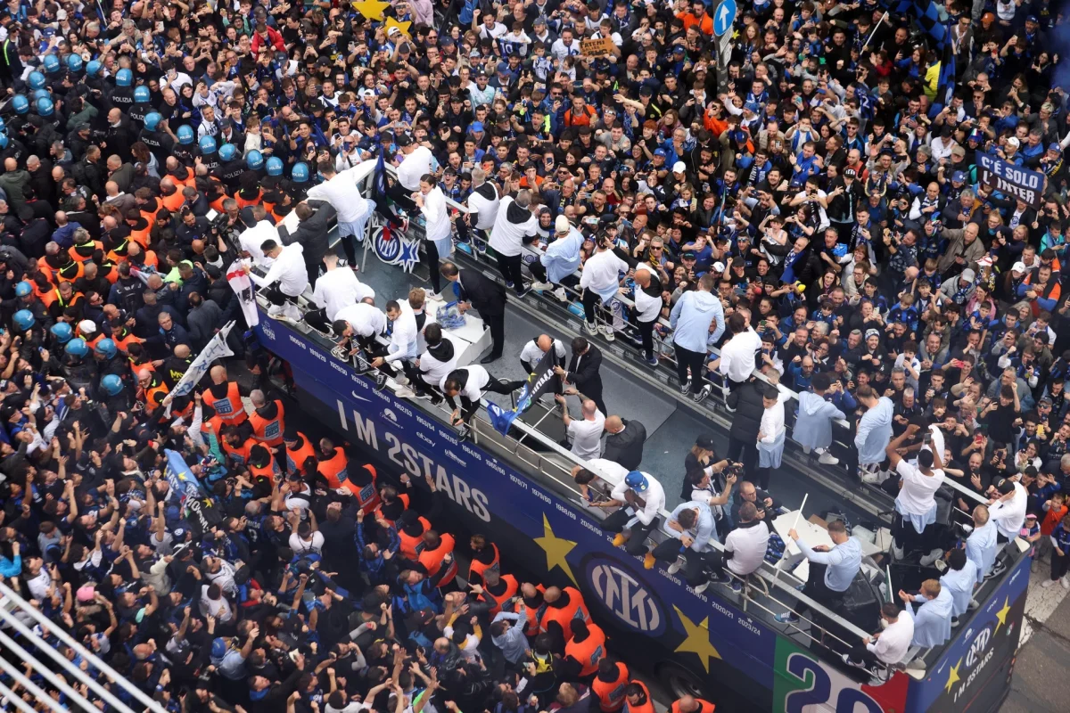 Celebración histórica: Milán paralizada por la victoria del Inter en la Serie A